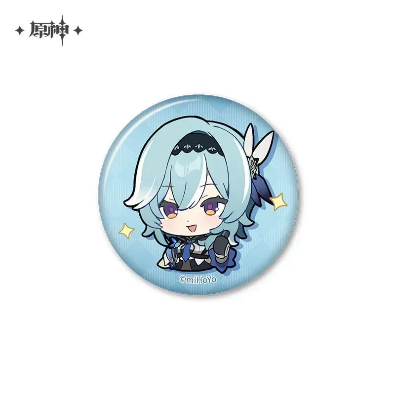 Genshin Impact Chibi Emojis Series Badge Vol.2 Eula ACG Go Anime www.acg-go.com Arataki Itto, Badge, Baizhu, Barbara, Character Artwork, Chiori, Eula, Gaming, Gorou, Jean, Kamisato Ayato, Kirara, Klee, Kujou Sara, Kuki Shinobu, Mika, Ningguang, Sangonomiya Kokomi, Shenhe, Shikanoin Heizou, Sucrose, Thoma, Venti, Xiangling, Xianyun, Xiao, Xingqiu, Yae Miko, Yaoyao, Yelan, Yoimiya, Yumemizuki Mizuki, Yunjin, Zhongli