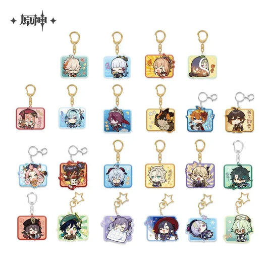 Genshin Impact Chibi Emojis Series Pendant Vol.1 Zhongli ACG Go Anime www.acg-go.com Albedo, Azhdaha, Character Artwork, Diona, Eula, Fischl, Ganyu, Hu Tao, Kaedehara Kazuha, Kamisato Ayaka, Keqing, Mona, Pendant & Keychain, Qiqi, Rosaria, Sayu, Sucrose, Tartaglia, Venti, Xiao, Xinyan, Yanfei, Yoimiya, Zhongli