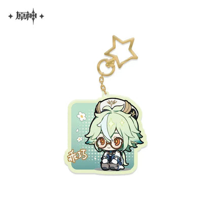 Genshin Impact Chibi Emojis Series Pendant Vol.1 Sucrose ACG Go Anime www.acg-go.com Albedo, Azhdaha, Character Artwork, Diona, Eula, Fischl, Ganyu, Hu Tao, Kaedehara Kazuha, Kamisato Ayaka, Keqing, Mona, Pendant & Keychain, Qiqi, Rosaria, Sayu, Sucrose, Tartaglia, Venti, Xiao, Xinyan, Yanfei, Yoimiya, Zhongli