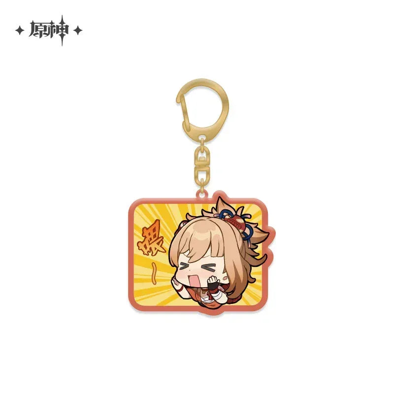 Genshin Impact Chibi Emojis Series Pendant Vol.1 Yoimiya ACG Go Anime www.acg-go.com Albedo, Azhdaha, Character Artwork, Diona, Eula, Fischl, Ganyu, Hu Tao, Kaedehara Kazuha, Kamisato Ayaka, Keqing, Mona, Pendant & Keychain, Qiqi, Rosaria, Sayu, Sucrose, Tartaglia, Venti, Xiao, Xinyan, Yanfei, Yoimiya, Zhongli