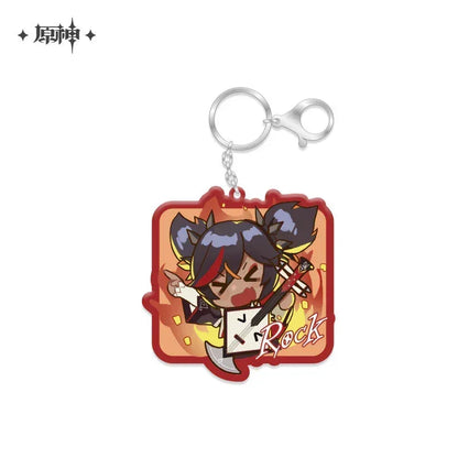 Genshin Impact Chibi Emojis Series Pendant Vol.1 Xinyan ACG Go Anime www.acg-go.com Albedo, Azhdaha, Character Artwork, Diona, Eula, Fischl, Ganyu, Hu Tao, Kaedehara Kazuha, Kamisato Ayaka, Keqing, Mona, Pendant & Keychain, Qiqi, Rosaria, Sayu, Sucrose, Tartaglia, Venti, Xiao, Xinyan, Yanfei, Yoimiya, Zhongli