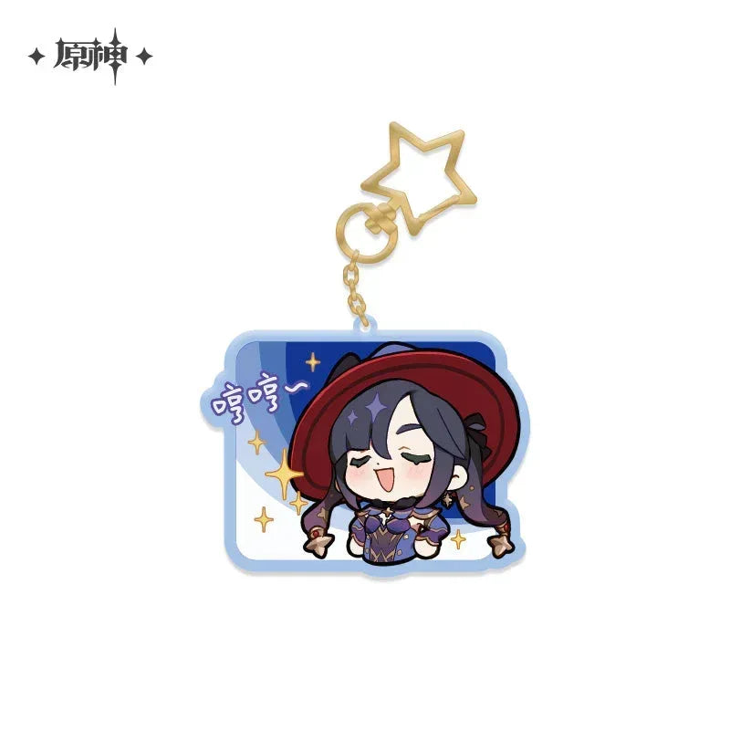 Genshin Impact Chibi Emojis Series Pendant Vol.1 Mona ACG Go Anime www.acg-go.com Albedo, Azhdaha, Character Artwork, Diona, Eula, Fischl, Ganyu, Hu Tao, Kaedehara Kazuha, Kamisato Ayaka, Keqing, Mona, Pendant & Keychain, Qiqi, Rosaria, Sayu, Sucrose, Tartaglia, Venti, Xiao, Xinyan, Yanfei, Yoimiya, Zhongli