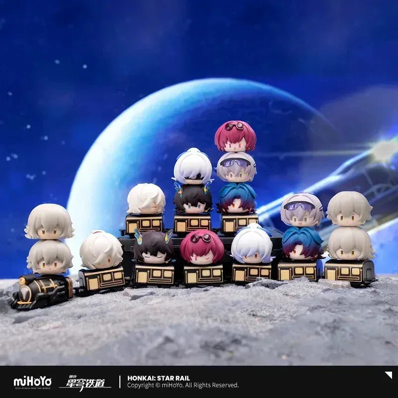 Honkai: Star Rail Chibi Jenga Mystery Box Random One ACG Go Anime www.acg-go.com Blade, Caelus, Figure, Jing Yuan, Jingliu, Kafka, Mystery Box, Silver Wolf, Stelle, Trailblazer
