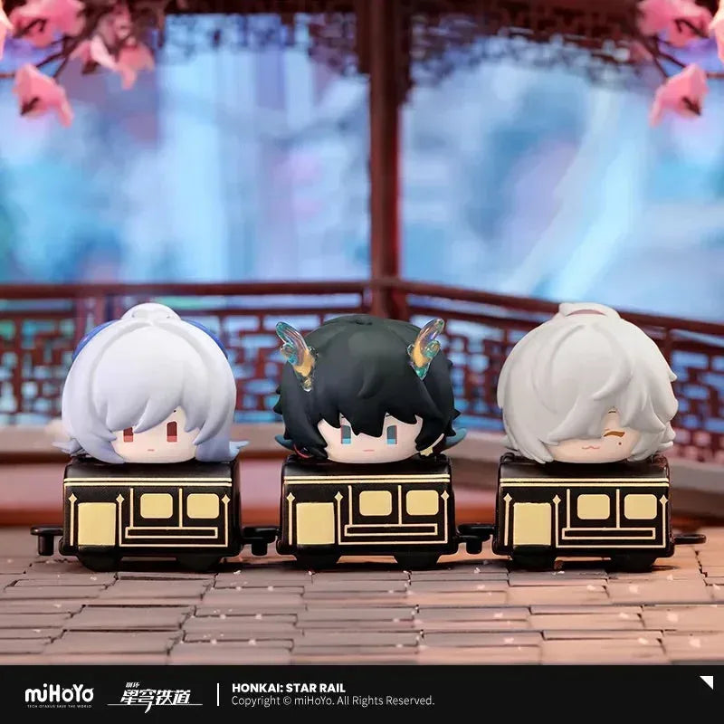 Honkai: Star Rail Chibi Jenga Mystery Box Random One ACG Go Anime www.acg-go.com Blade, Caelus, Figure, Jing Yuan, Jingliu, Kafka, Mystery Box, Silver Wolf, Stelle, Trailblazer