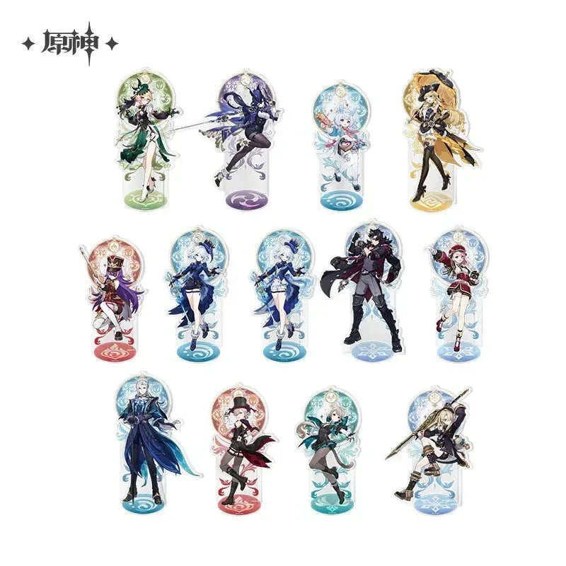 Genshin Impact Court of Fontaine Theme Series Character Acrylic Stand Lyney ACG Go Anime www.acg-go.com Charlotte, Chevreuse, Clorinde, Court of Fontaine, Emilie, Freminet, Furina, Lynette, Lyney, Navia, Neuvillette, Sigewinne, Stand, Wriothesley