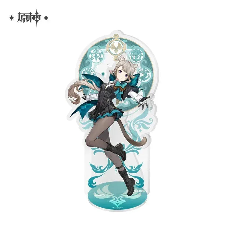 Genshin Impact Court of Fontaine Theme Series Character Acrylic Stand Lynette ACG Go Anime www.acg-go.com Charlotte, Chevreuse, Clorinde, Court of Fontaine, Emilie, Freminet, Furina, Lynette, Lyney, Navia, Neuvillette, Sigewinne, Stand, Wriothesley