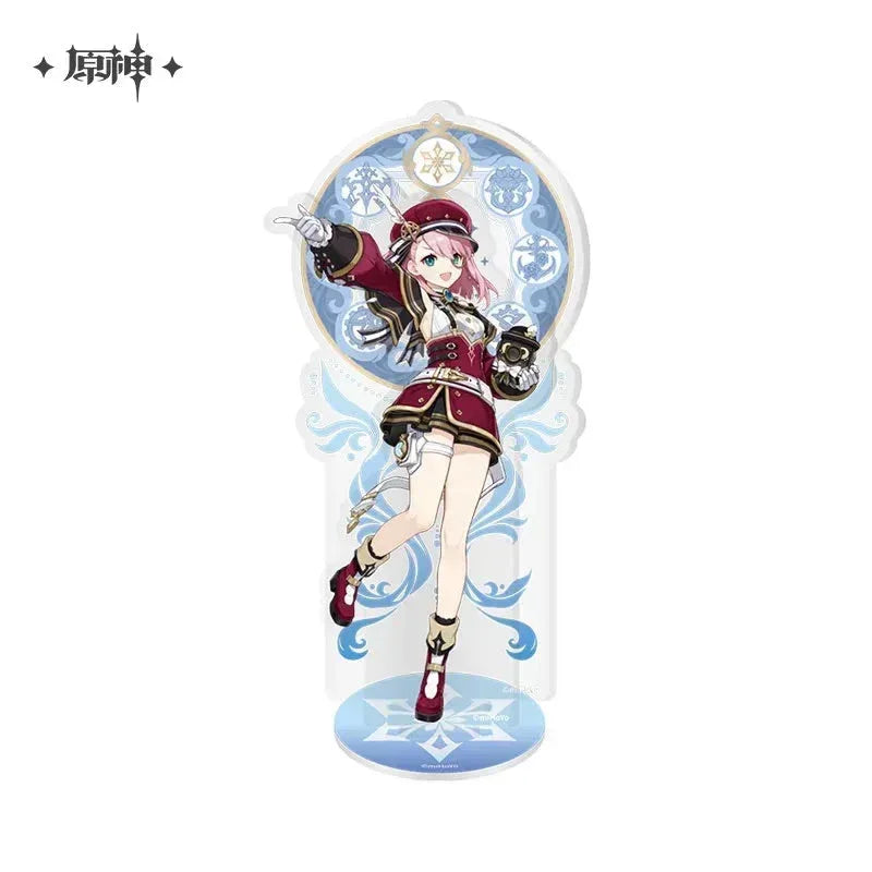 Genshin Impact Court of Fontaine Theme Series Character Acrylic Stand Charlotte ACG Go Anime www.acg-go.com Charlotte, Chevreuse, Clorinde, Court of Fontaine, Emilie, Freminet, Furina, Lynette, Lyney, Navia, Neuvillette, Sigewinne, Stand, Wriothesley