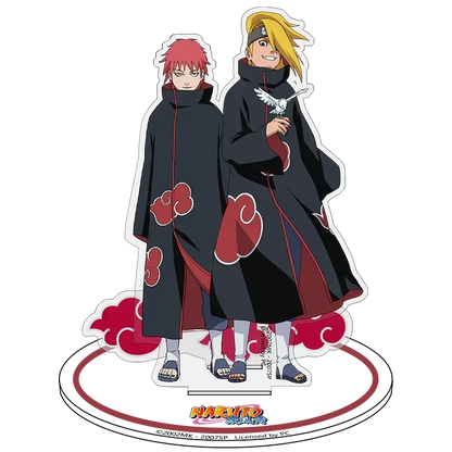 Naruto Akatsuki Stand Deidara & Sasori ACG Go Anime www.acg-go.com Deidara, Hidan, Hoshigaki Kisame, Itachi Uchiha, Kakuzu, Konan, Pain, Sasori, Stand, Uchiha Obito, Zetsu