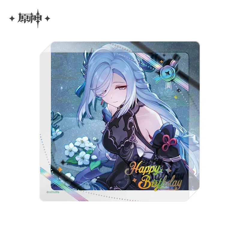 Genshin Impact The Day of Destiny Series Thick Acrylic Coaster 2025