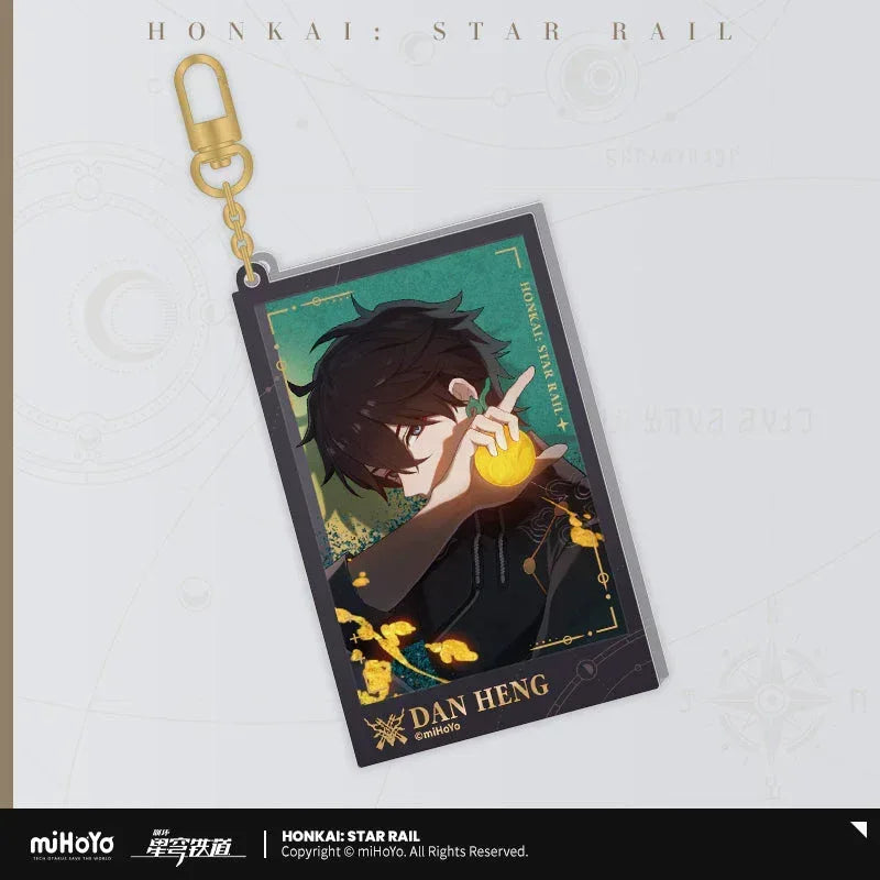Honkai: Star Rail Departure Countdown Series Glitter Quicksand Acrylic Pendant Dan Heng ACG Go Anime www.acg-go.com Bronya, Dan Heng, Herta, Himeko, Jing Yuan, Kafka, March 7th, Pendant & Keychain