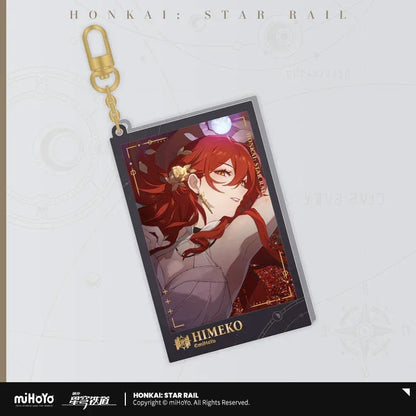 Honkai: Star Rail Departure Countdown Series Glitter Quicksand Acrylic Pendant March 7th ACG Go Anime www.acg-go.com Bronya, Dan Heng, Herta, Himeko, Jing Yuan, Kafka, March 7th, Pendant & Keychain