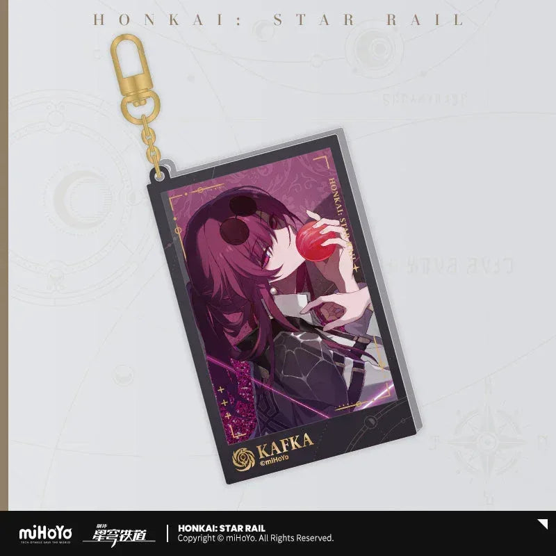 Honkai: Star Rail Departure Countdown Series Glitter Quicksand Acrylic Pendant Kafka ACG Go Anime www.acg-go.com Bronya, Dan Heng, Herta, Himeko, Jing Yuan, Kafka, March 7th, Pendant & Keychain