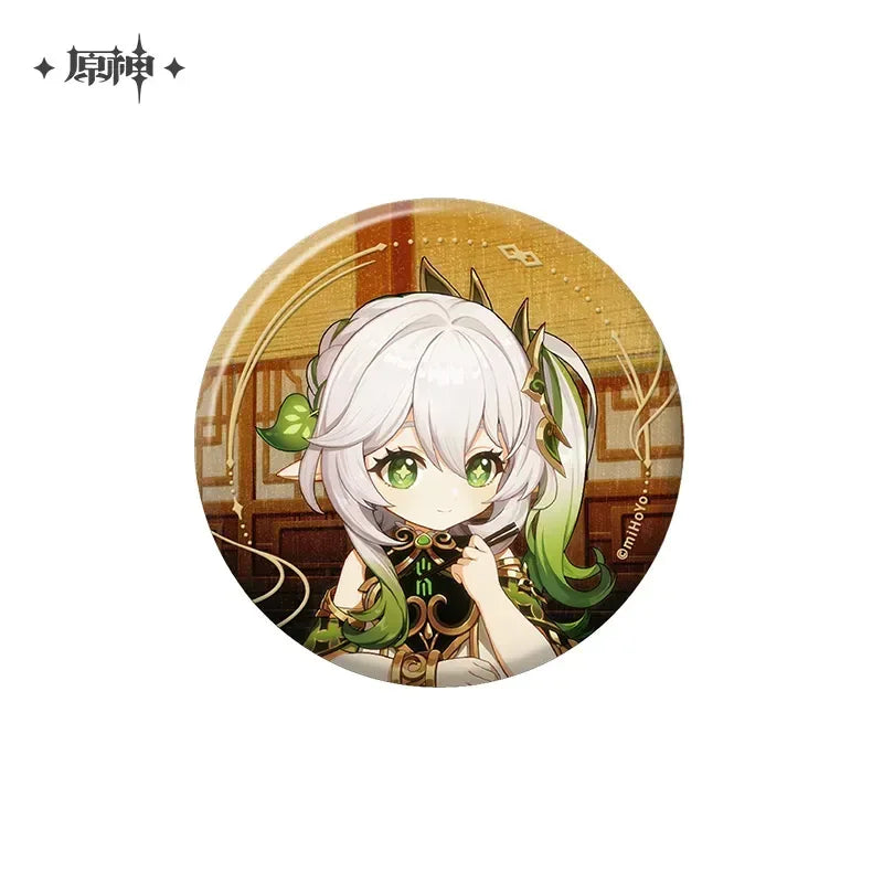 Genshin Impact The Long Way Home Series Badge & Photo Card Pendant