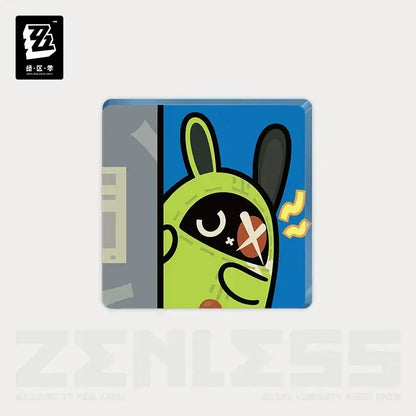 Zenless Zone Zero En-Nah Stroll Series Bangboo Acrylic Refrigerator Magnet Peekaboo ACG Go Anime www.acg-go.com Agent Gulliver, Amillion, Avocaboo, Bagboo, Bangboo, Butler, Eous, LuckyBoo, Officer Cui, Red Moccus, Refrigerator Magnet, Safety, Sharkboo