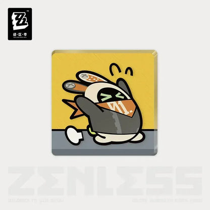 Zenless Zone Zero En-Nah Stroll Series Bangboo Acrylic Refrigerator Magnet Run! ACG Go Anime www.acg-go.com Agent Gulliver, Amillion, Avocaboo, Bagboo, Bangboo, Butler, Eous, LuckyBoo, Officer Cui, Red Moccus, Refrigerator Magnet, Safety, Sharkboo