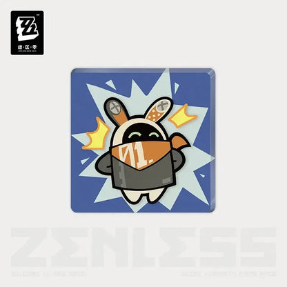Zenless Zone Zero En-Nah Stroll Series Bangboo Acrylic Refrigerator Magnet Ta-da! ACG Go Anime www.acg-go.com Agent Gulliver, Amillion, Avocaboo, Bagboo, Bangboo, Butler, Eous, LuckyBoo, Officer Cui, Red Moccus, Refrigerator Magnet, Safety, Sharkboo