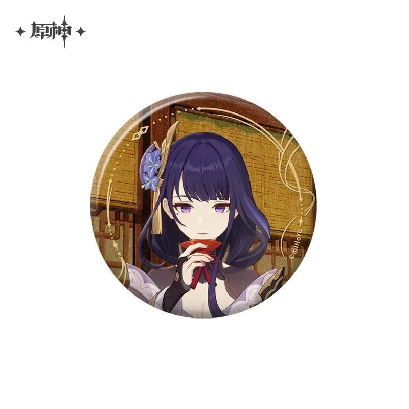 Genshin Impact The Long Way Home Series Badge & Photo Card Pendant