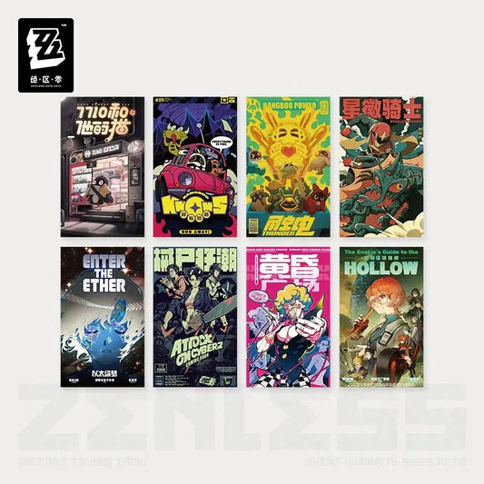 Zenless Zone Zero Random Play (Phaethon, Proxies, Poxy) Video Tape Series Collectible Posters