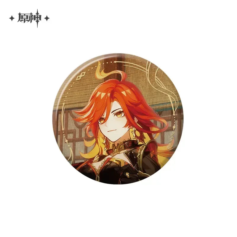 Genshin Impact The Long Way Home Series Badge & Photo Card Pendant
