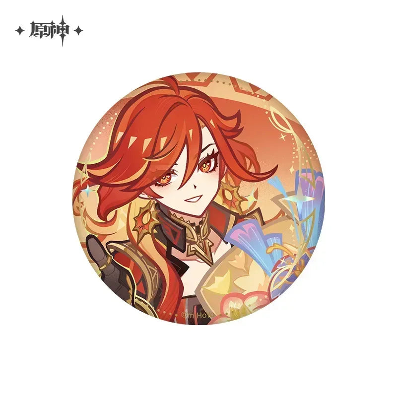 Genshin Impact Voicemail of Fragrance Series Badge & Acrylic Block