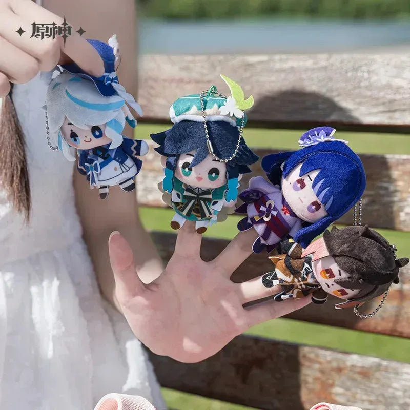 Genshin Impact FES 2023 Series Archon Hangable Finger Puppet Venti ACG Go Anime www.acg-go.com Focalors, Freminet, Lynette, Lyney, Nahida, Neuvillette, Pendant & Keychain, Plush, Venti, Wriothesley, Zhongli