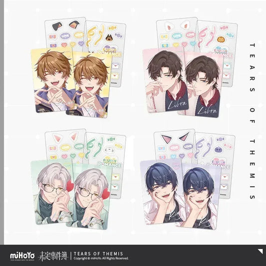 Tears of Themis Fluffy Romance Series Exclusive Photo Card Decoration Set Luke Pearce ACG Go Anime www.acg-go.com Art Decor, Artem Wing, Card, Luke Pearce, Marius von Hagen, Vyn Richter
