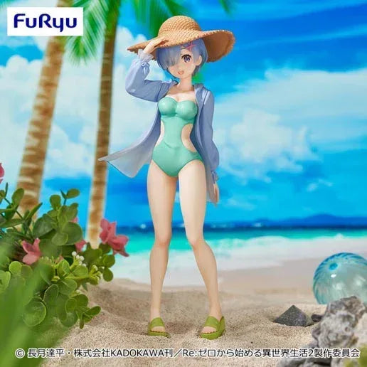 Furyu Re:Zero Starting Life in Another World REM Summer Vacation Figure Rem ACG Go Anime www.acg-go.com Figure, Rem