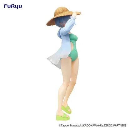 Furyu Re:Zero Starting Life in Another World REM Summer Vacation Figure Rem ACG Go Anime www.acg-go.com Figure, Rem