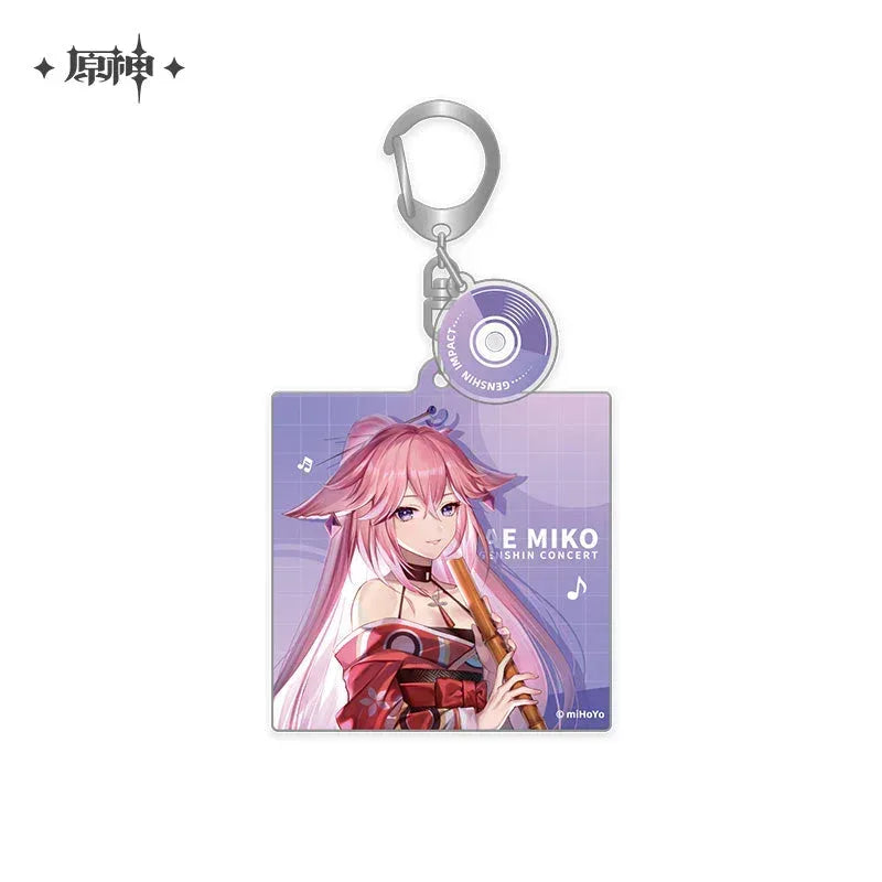 Genshin Impact Genshin Concert 2022 Series Acrylic Pendant
