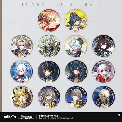 The Destruction Character Warp Artwork Tinplate Badge