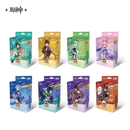 Genshin Impact Genius Invokation TCG Series Pre Assembled Pack Vol. 2 Venti/Candace/Amber ACG Go Anime www.acg-go.com Albedo, Amber, Baizhu, Beidou, Candace, Card Package, Diona, Eula, Hutao, Kaeya, Sangonomiya Kokomi, Venti, Xiao, Xingqiu, Yaoyao, Zhongli