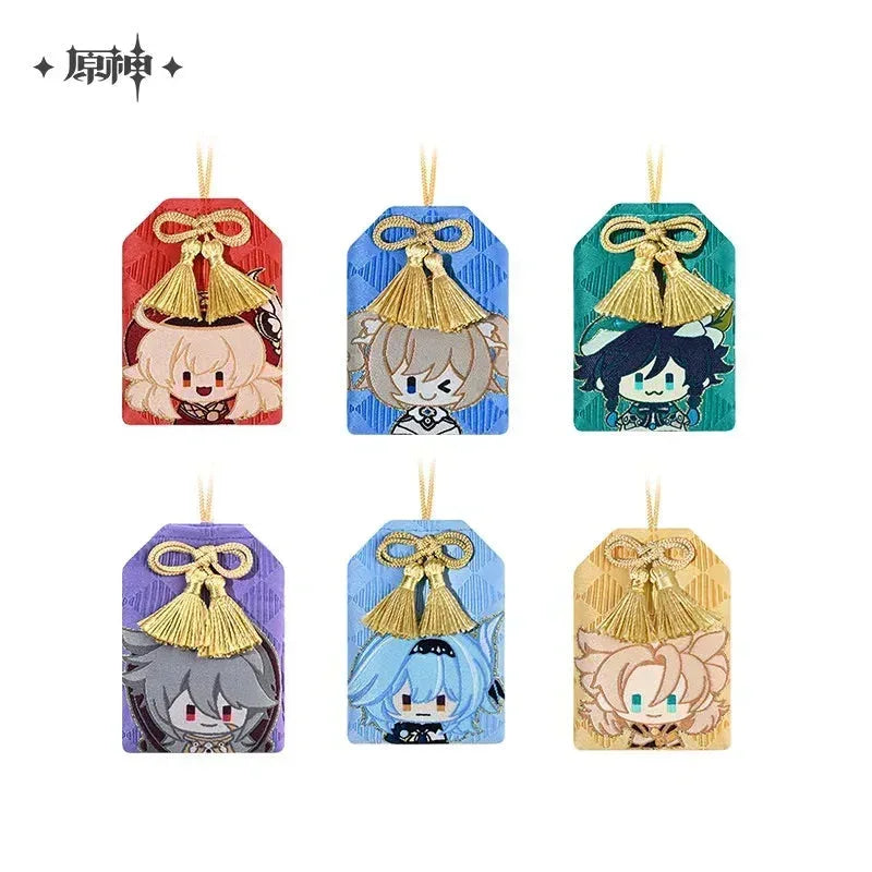 Genshin Impact Amulet Liyue Razor ACG Go Anime www.acg-go.com Albedo, Amulet, Art Decor, Barbara, Character Artwork, Eula, Ganyu, Keqing, Klee, Razor, Venti, Xiangling, Xiao, Xingqiu, Zhongli
