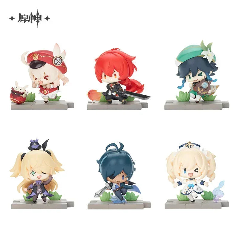 Genshin Impact Battlefield Heroes Mondstadt Mystery Box Random One ACG Go Anime www.acg-go.com Barbara, Diluc, Fischl, Genshin Impact, Kaeya, Klee, Mystery Box, Venti