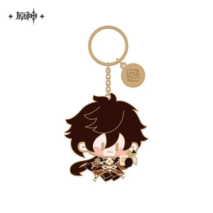 Genshin Impact Chibi Character Metal Pendant Zhongli ACG Go Anime www.acg-go.com Albedo, Arataki Itto, Character Artwork, Chongyun, Diluc, Eula, Fischl, Ganyu, Gorou, Hu Tao, Kaedehara Kazuha, Kamisato Ayaka, Keqing, Klee, Ningguang, Pendant & Keychain, Qiqi, Raiden Shogun, Sangonomiya Kokomi, Sayu, Tartaglia, Traveler, Venti, Xiangling, Xingqiu, Yoimiya, Zhongli