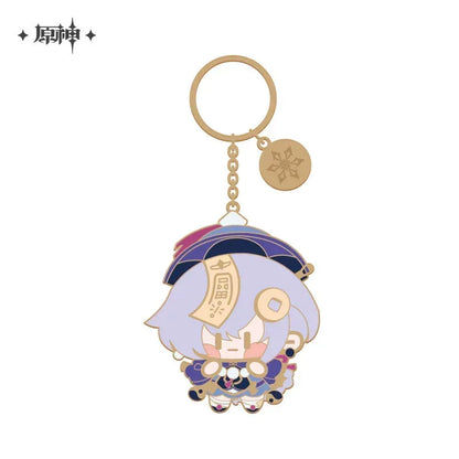 Genshin Impact Chibi Character Metal Pendant Qiqi ACG Go Anime www.acg-go.com Albedo, Arataki Itto, Character Artwork, Chongyun, Diluc, Eula, Fischl, Ganyu, Gorou, Hu Tao, Kaedehara Kazuha, Kamisato Ayaka, Keqing, Klee, Ningguang, Pendant & Keychain, Qiqi, Raiden Shogun, Sangonomiya Kokomi, Sayu, Tartaglia, Traveler, Venti, Xiangling, Xingqiu, Yoimiya, Zhongli