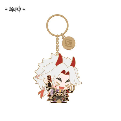 Genshin Impact Chibi Character Metal Pendant Arataki Itto ACG Go Anime www.acg-go.com Albedo, Arataki Itto, Character Artwork, Chongyun, Diluc, Eula, Fischl, Ganyu, Gorou, Hu Tao, Kaedehara Kazuha, Kamisato Ayaka, Keqing, Klee, Ningguang, Pendant & Keychain, Qiqi, Raiden Shogun, Sangonomiya Kokomi, Sayu, Tartaglia, Traveler, Venti, Xiangling, Xingqiu, Yoimiya, Zhongli