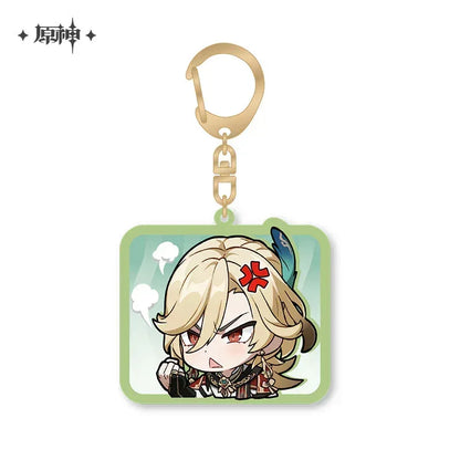Genshin Impact Chibi Emojis Series Acrylic Keychain Sumeru Kaveh ACG Go Anime www.acg-go.com Alhaitham, Candace, Character Artwork, Collei, Cyno, Dehya, Dori, Faruzan, Kaveh, Layla, Nahida, Nilou, Pendant & Keychain, Sethos, Tighnari, Wanderer