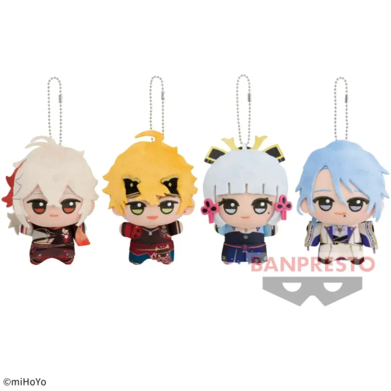 Genshin Impact Chibi Gurumi Plush Doll Vol.6 Thoma ACG Go Anime www.acg-go.com Kaedehara Kazuha, Kamisato Ayaka, Kamisato Ayato, Plush, Thoma