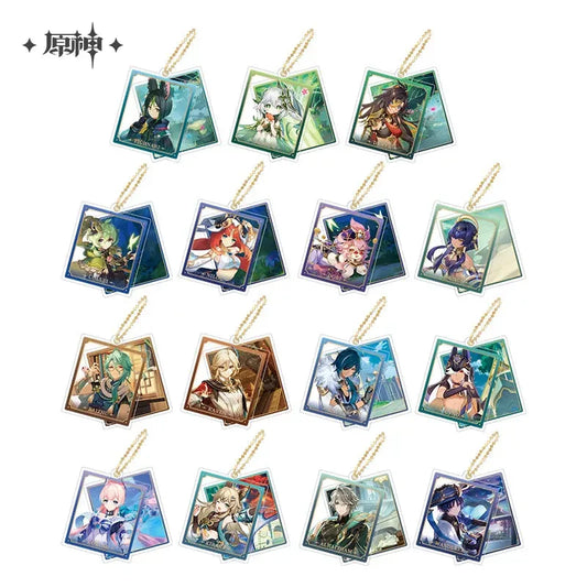 Event Artwork Series Acrylic Pendant Genshin Impact ACG Go Anime
