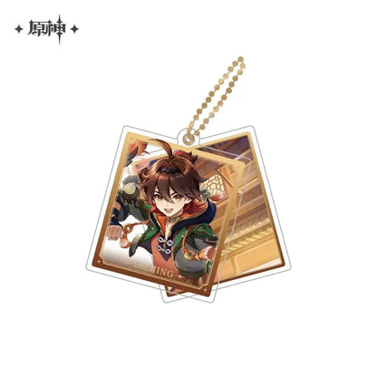 Event Artwork Series Acrylic Pendant Genshin Impact Gaming ACG Go Anime