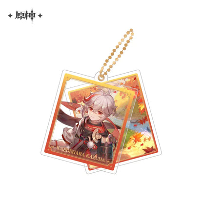 Event Artwork Series Acrylic Pendant Genshin Impact Kaedehara Kazuha ACG Go Anime