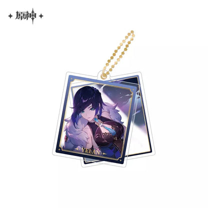 Event Artwork Series Acrylic Pendant Genshin Impact Yelan ACG Go Anime