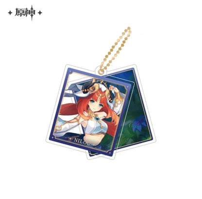 Event Artwork Series Acrylic Pendant Genshin Impact Nilou ACG Go Anime