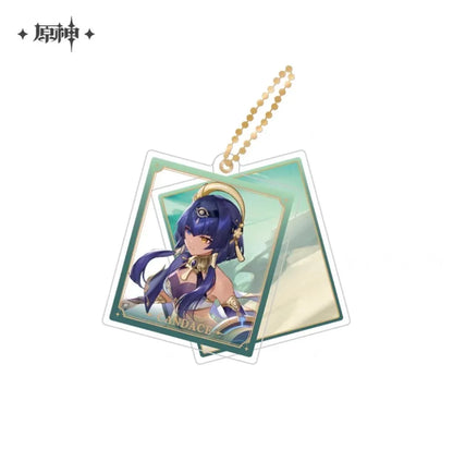 Event Artwork Series Acrylic Pendant Genshin Impact Candace ACG Go Anime