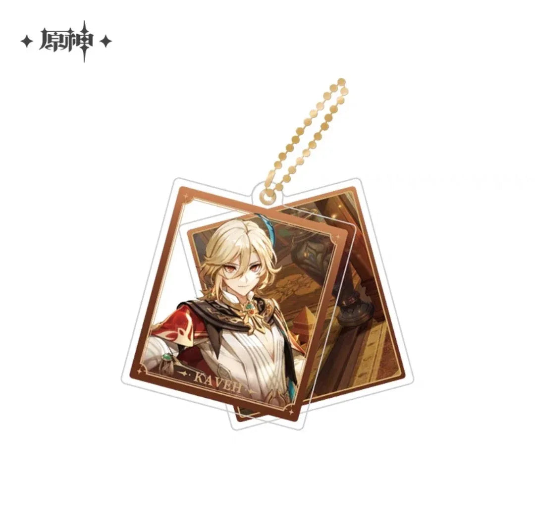 Event Artwork Series Acrylic Pendant Genshin Impact Kaveh ACG Go Anime