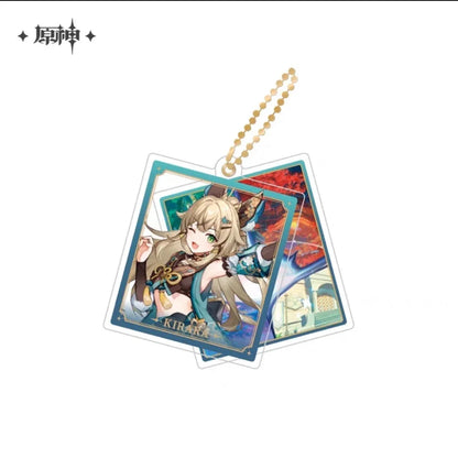Event Artwork Series Acrylic Pendant Genshin Impact Kirara ACG Go Anime