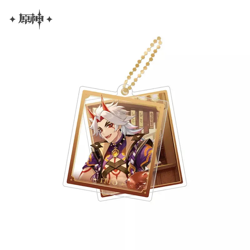 Event Artwork Series Acrylic Pendant Genshin Impact ACG Go Anime