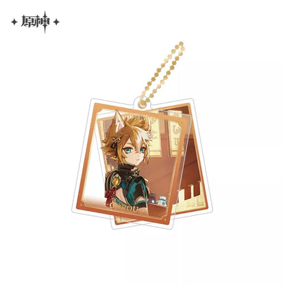 Event Artwork Series Acrylic Pendant Genshin Impact ACG Go Anime