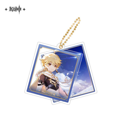 Event Artwork Series Acrylic Pendant Genshin Impact Aether ACG Go Anime