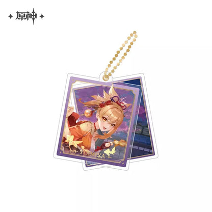 Event Artwork Series Acrylic Pendant Genshin Impact ACG Go Anime